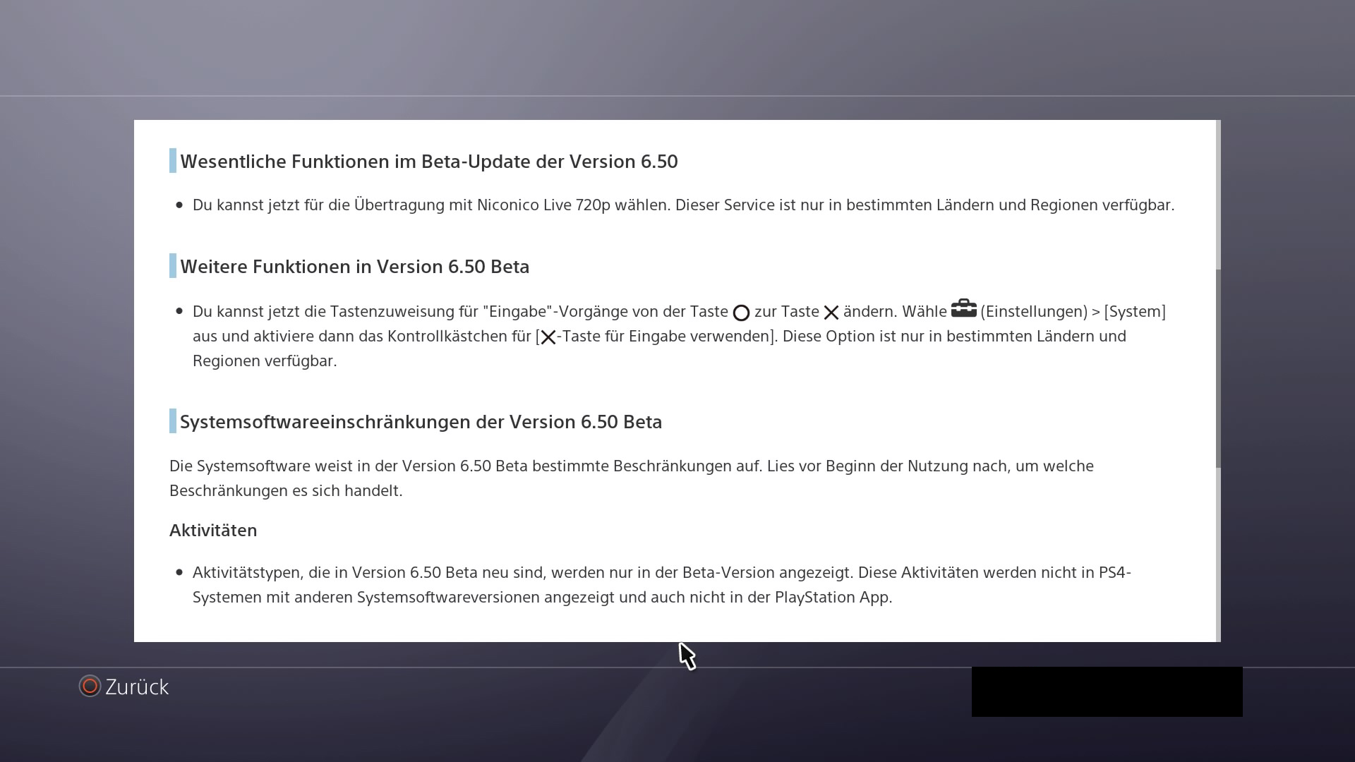 Firmware 6.50 kommt - Erste Infos